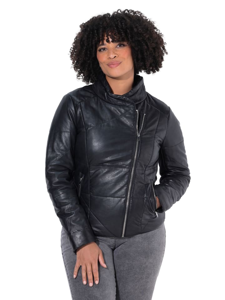 Parka in schwarz