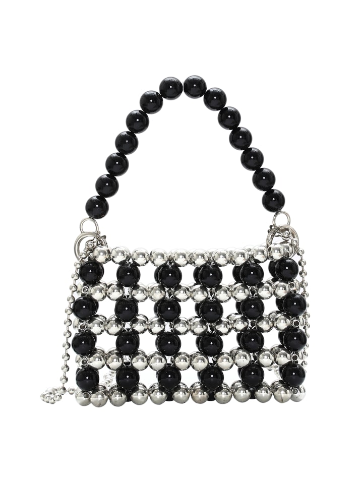 Women Handbag in Schwarz Melange