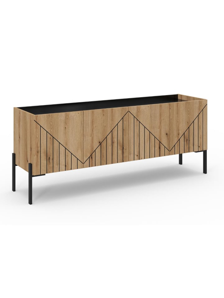 TV Tisch Neo Eiche 153 x 40 cm