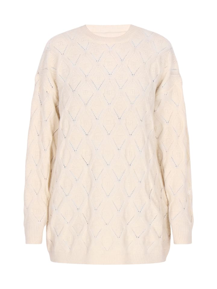 Women Pullover in Wollweiss
