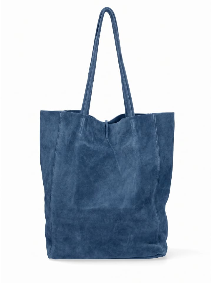 Schultertasche in BLU JEANS
