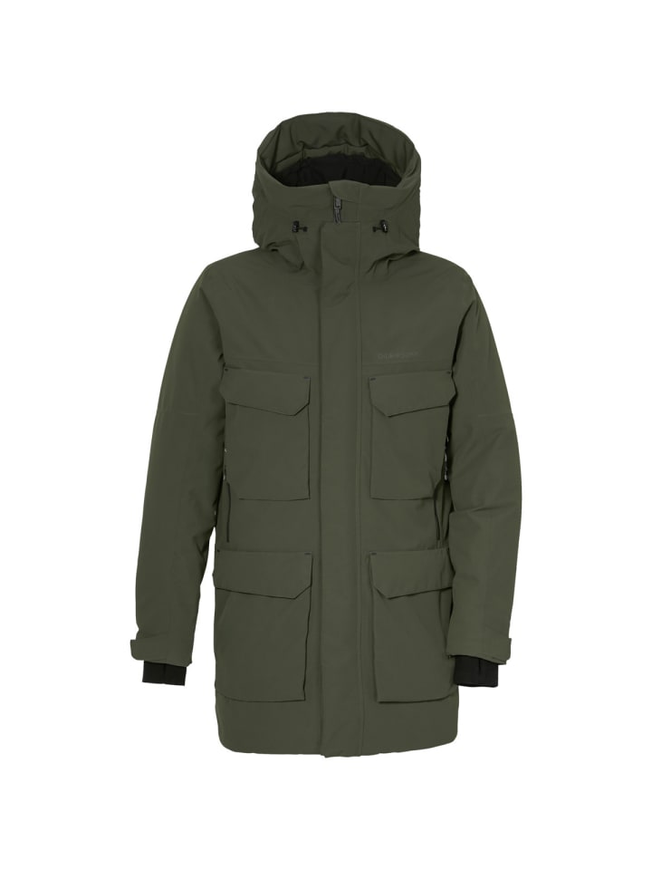 Parka Drew in dunkelgruen
