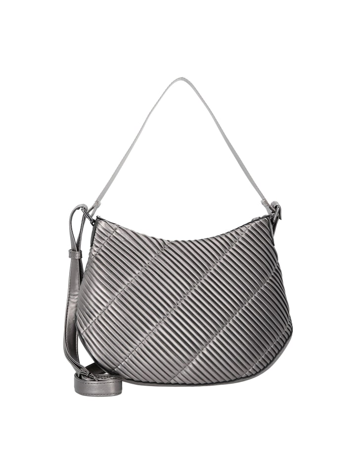 Finley Schultertasche M 31 cm old silver