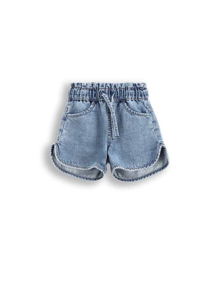 Jeansshorts in dunkelblau