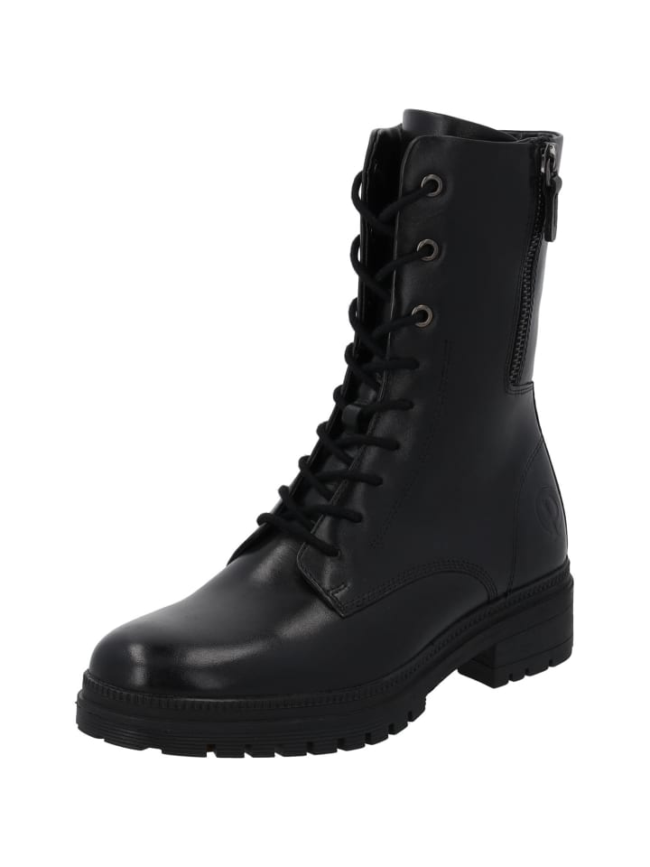 Schnürstiefel Umefiel in Schwarz