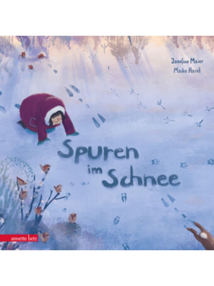 Buch - Spuren im Schnee - Ein poetisches Winterabenteuer für Kinder ab 3 J
