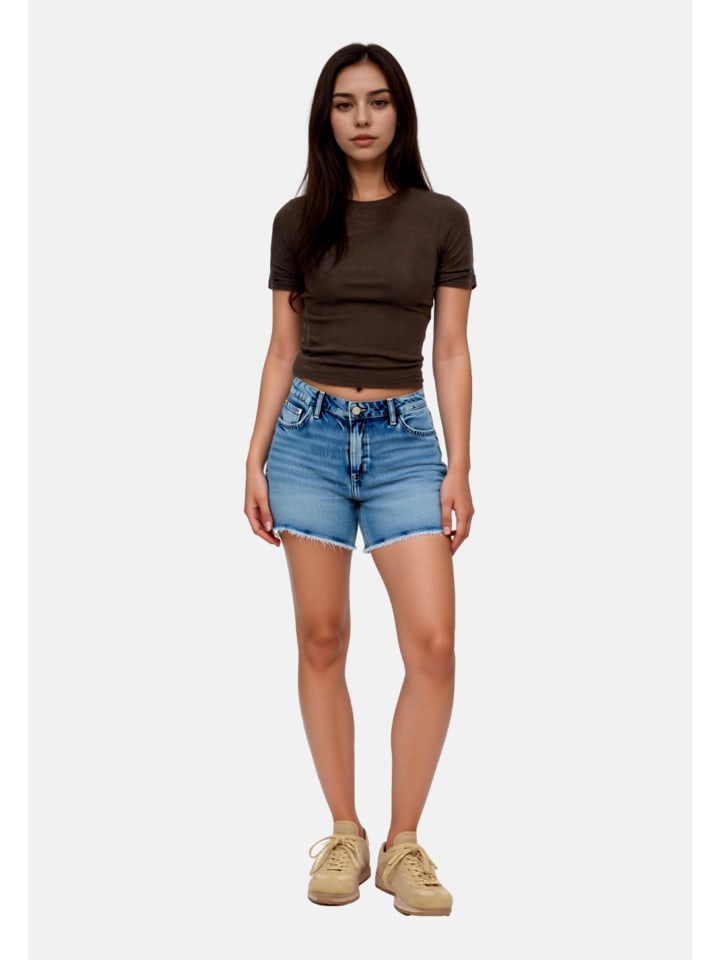 Shorts in blau