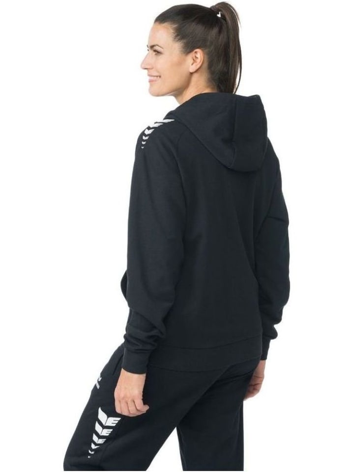Kinder Hoodie "Cmpt Wings" in Schwarz