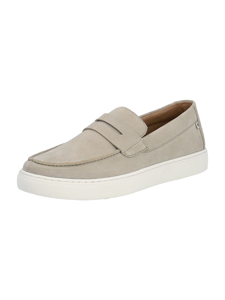 Sportliche Slipper in Beige