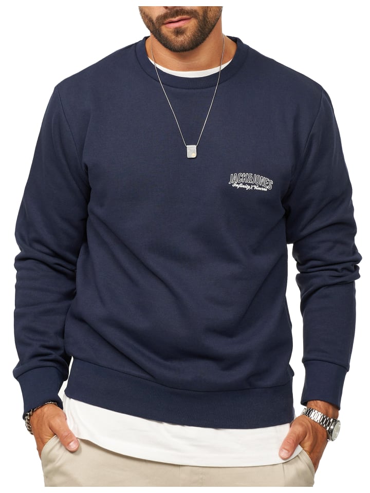 ETERNITY SWEAT CREW NECK - Pullover in Navy Blazer