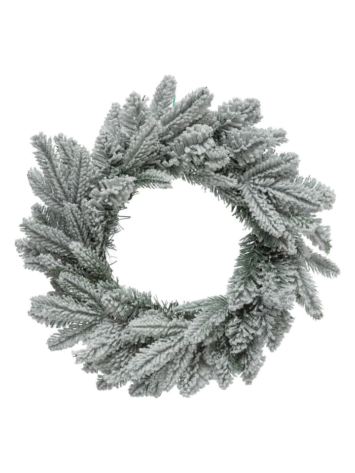 Weihnachtskranz in grün