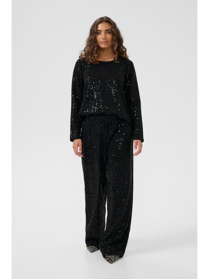 Casual Hose CUtamera Straight fit in Black