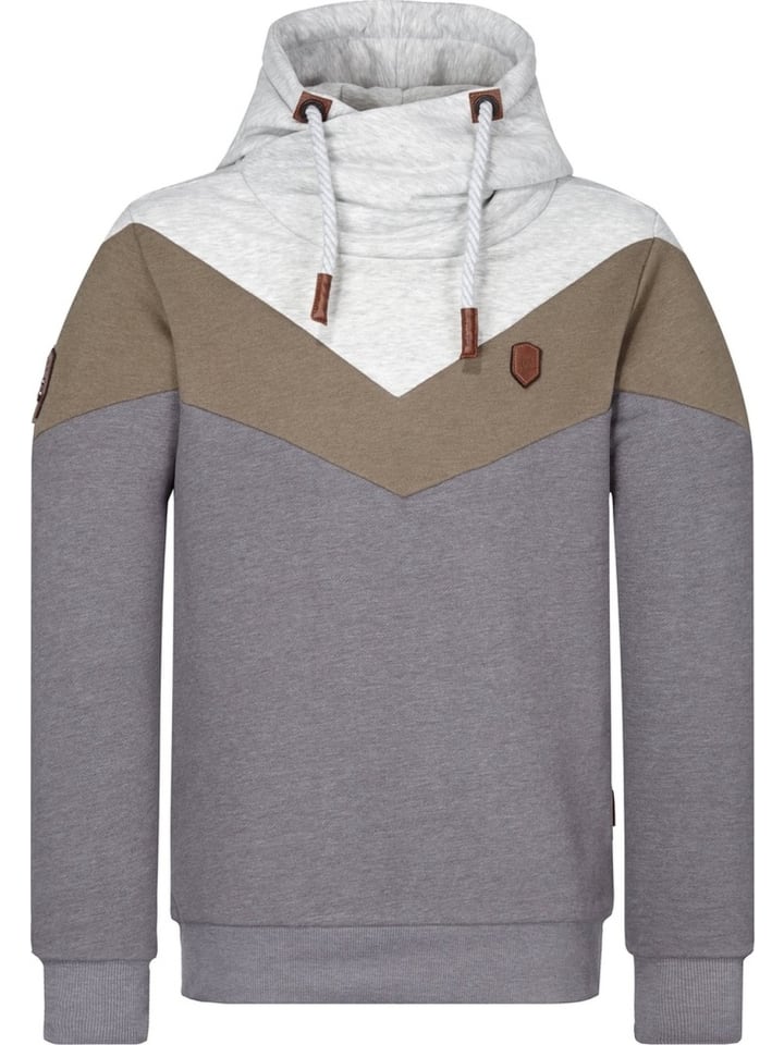 Hoodie "Kifferboarder" in Grau
