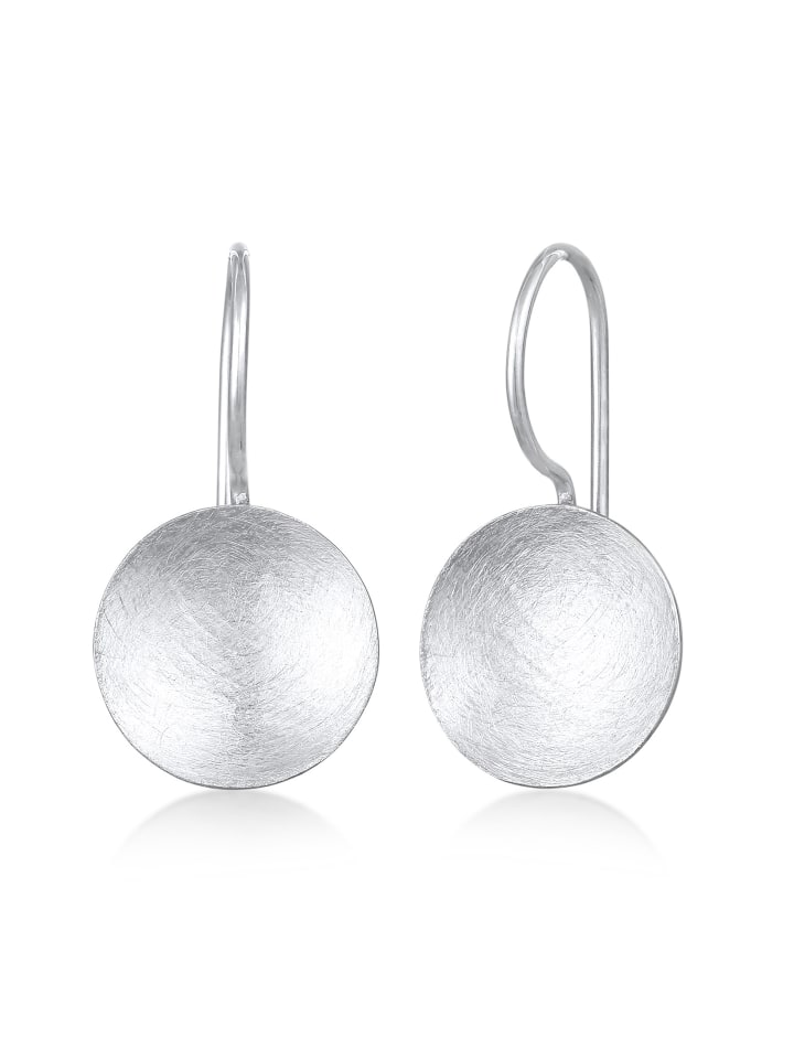 Ohrringe 925 Sterling Silber Geo in Silber