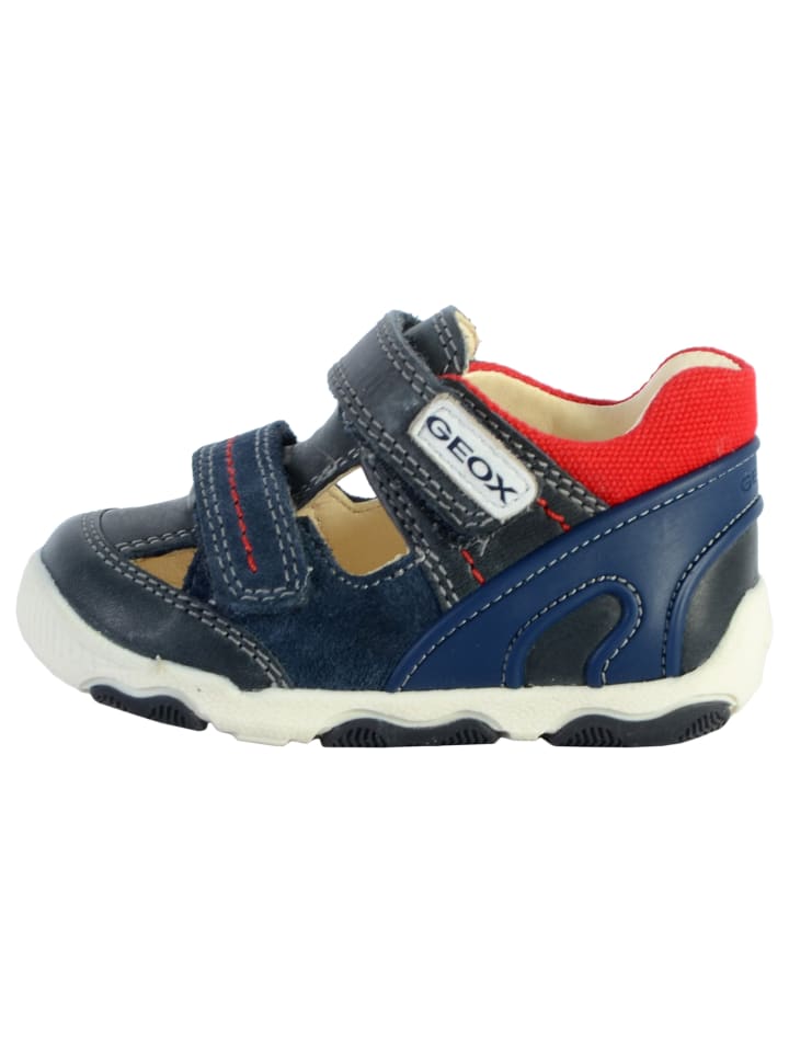 Balu-Sneaker aus Leder für Kinder Blau