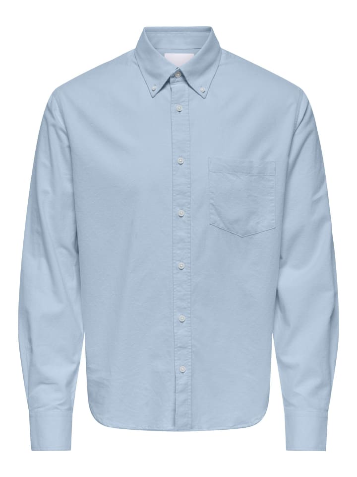 Oberhemd in Cashmere Blue