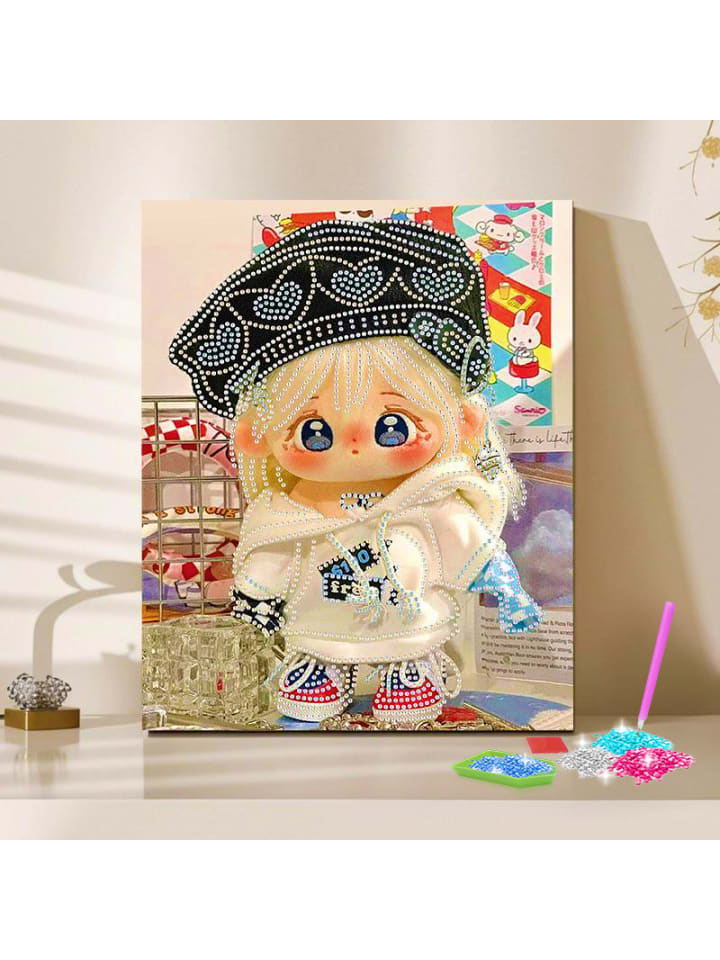 5D Diamond Painting-Puppe - "Eliana"