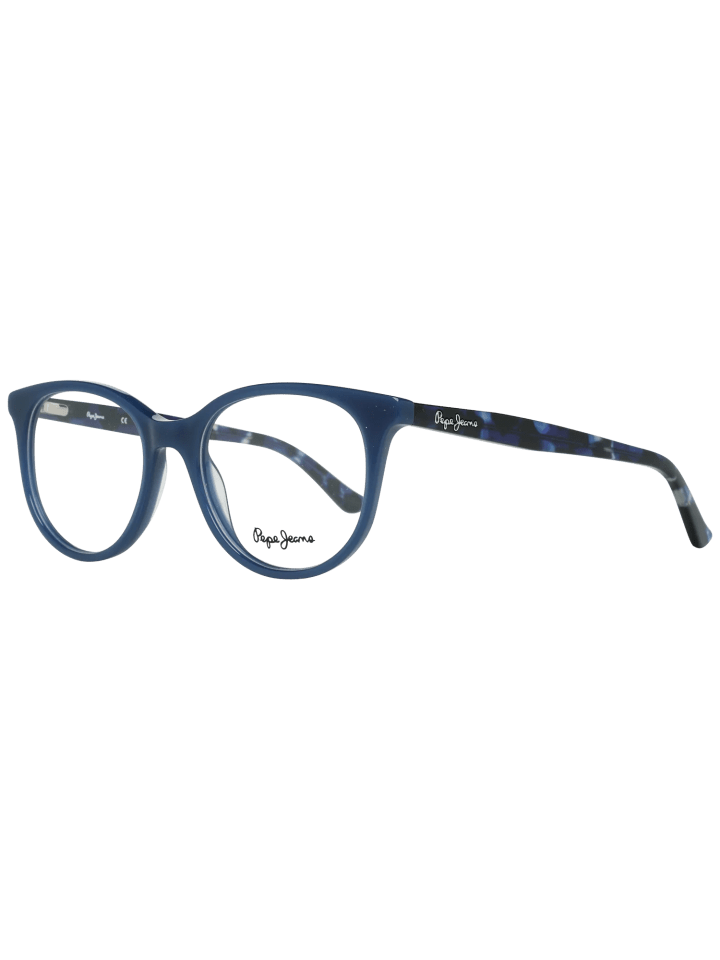 Damen Optische Fassungen Rund Blau