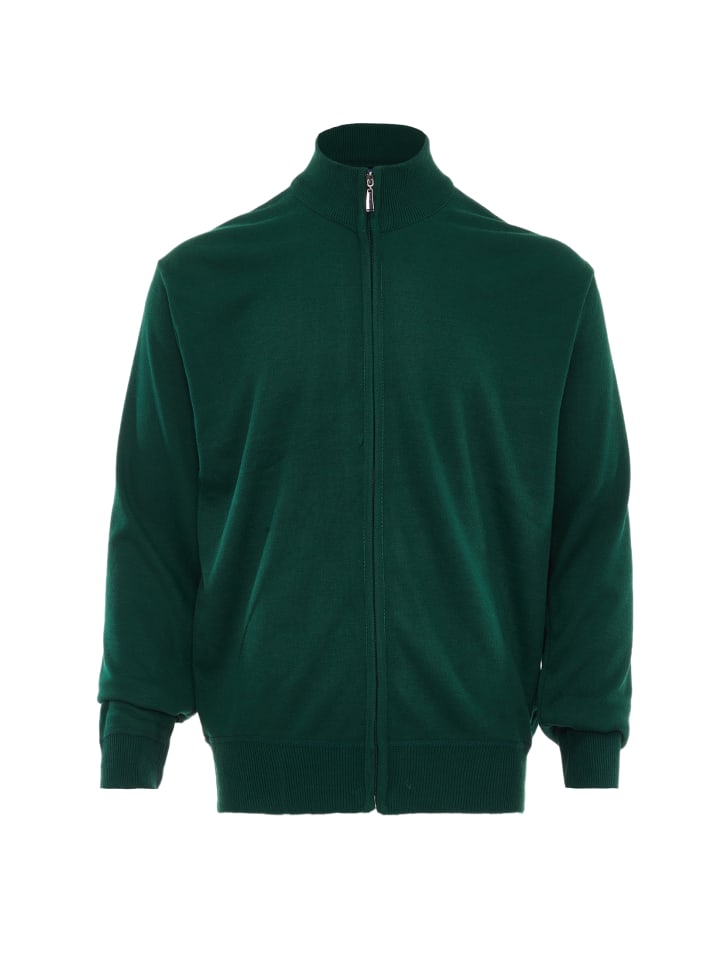 Herren Cardigan in Grün