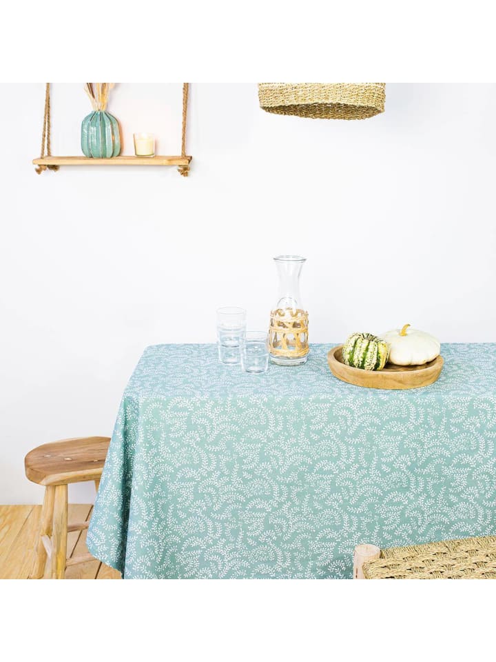 Tischdecke in grün