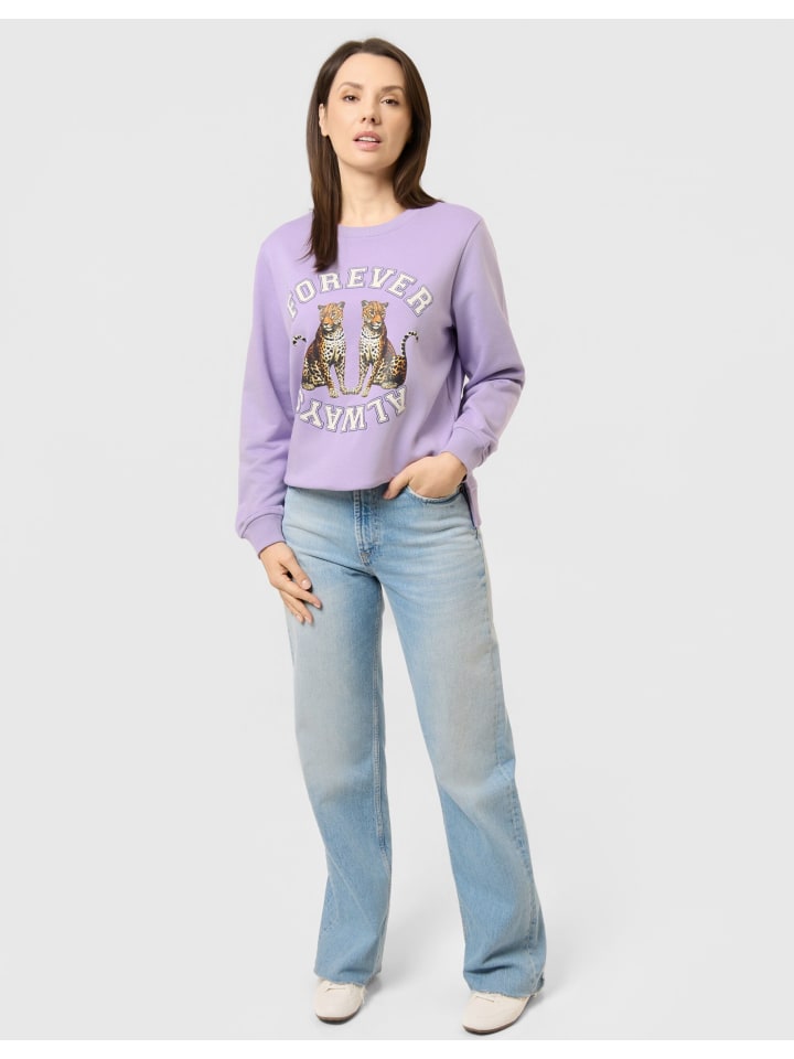 Pullover in lila