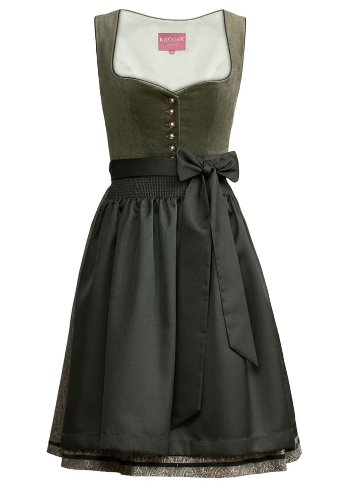 Mididirndl INY in grün