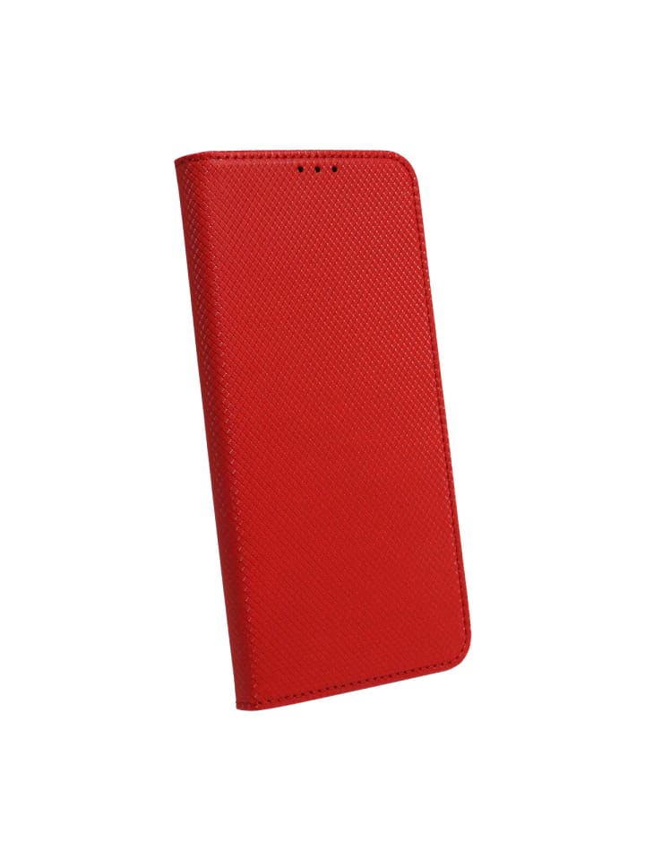 Buch Tasche "Smart" kompatibel mit SAMSUNG GALAXY S23 ULTRA Rot in Rot
