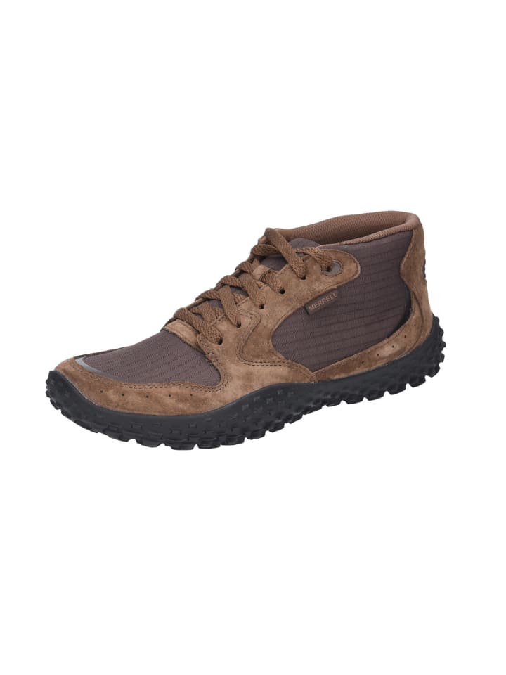 Schnürschuh in braun