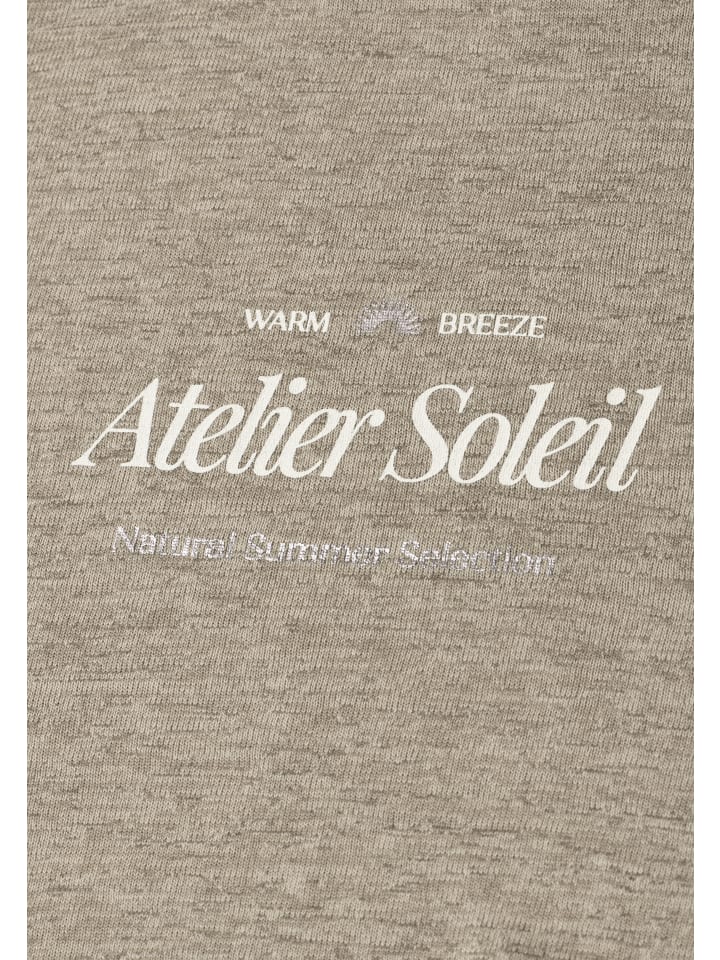 T-Shirt in kitt