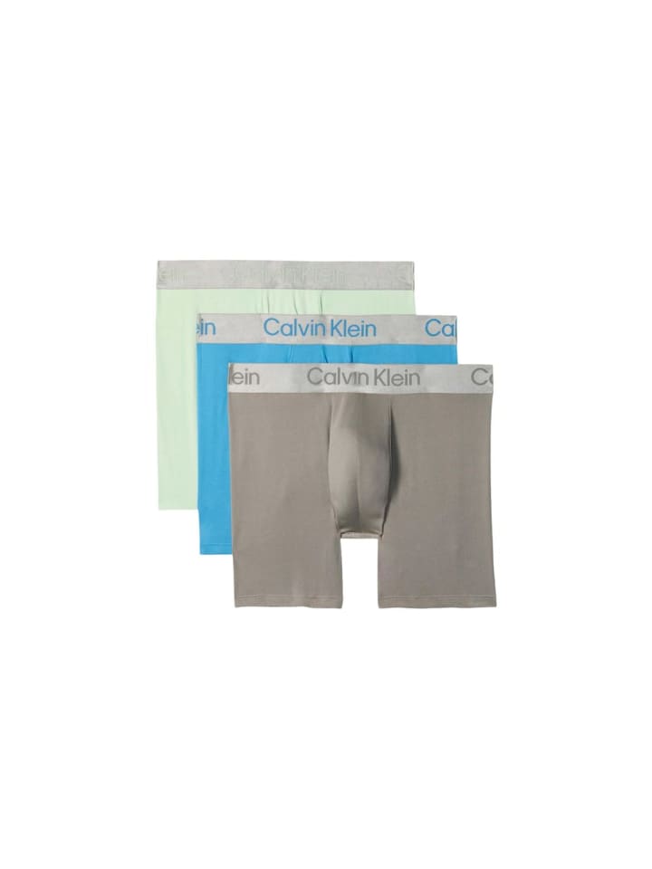 Grau Recyceltes Polyester Boxershorts