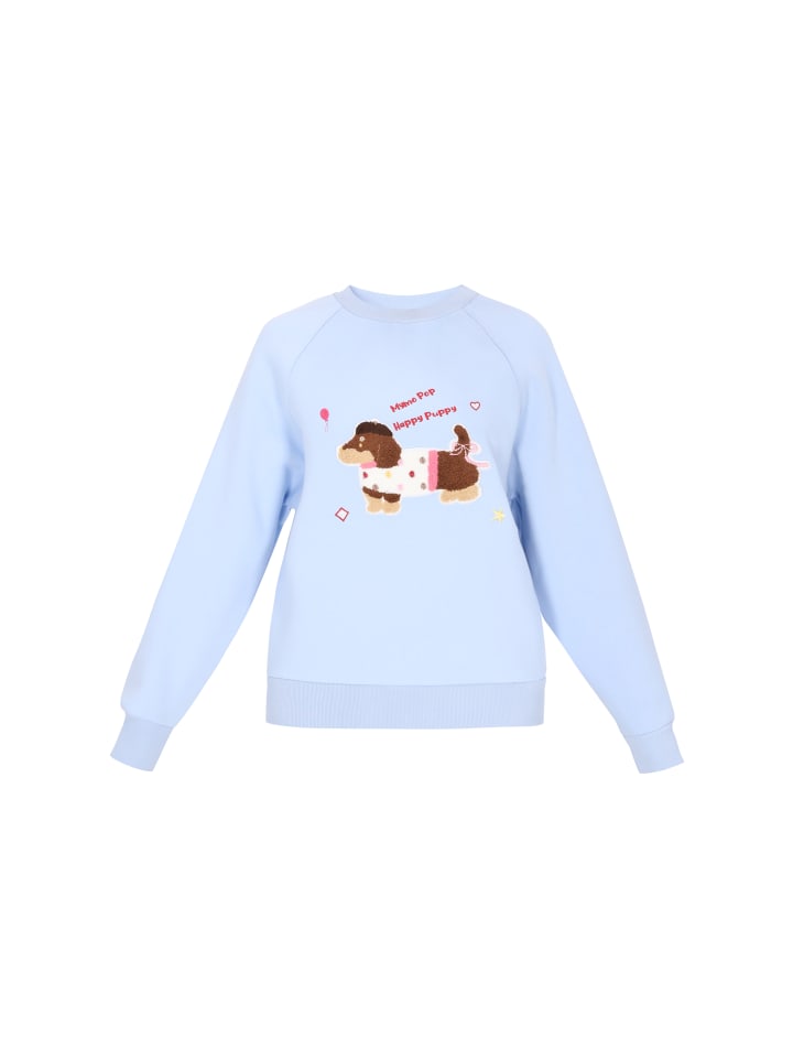 Women Sweatshirt in light blue