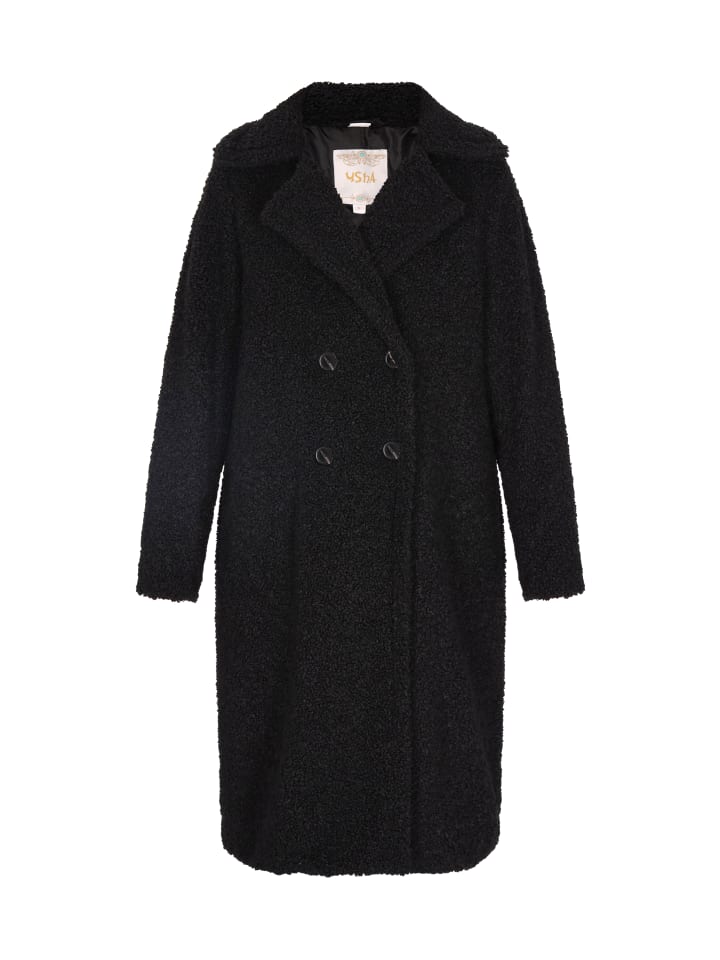 Damen Mantel in Schwarz