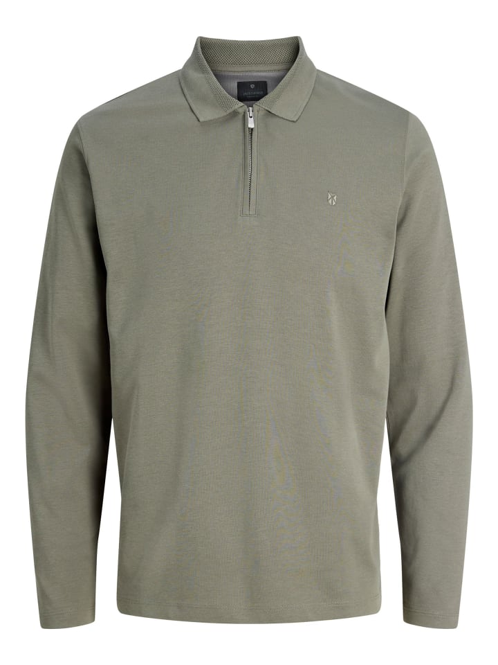 Poloshirt in Smokey Olive