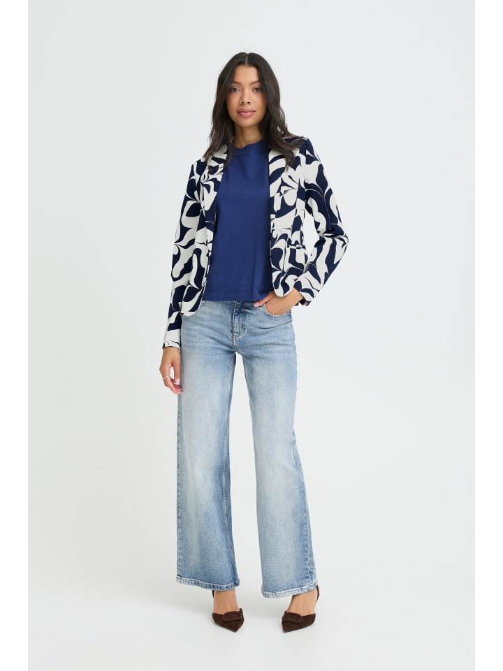 Blazer BYRIZETTA Regular fit in MEDIEVAL BLUE SWIRLS