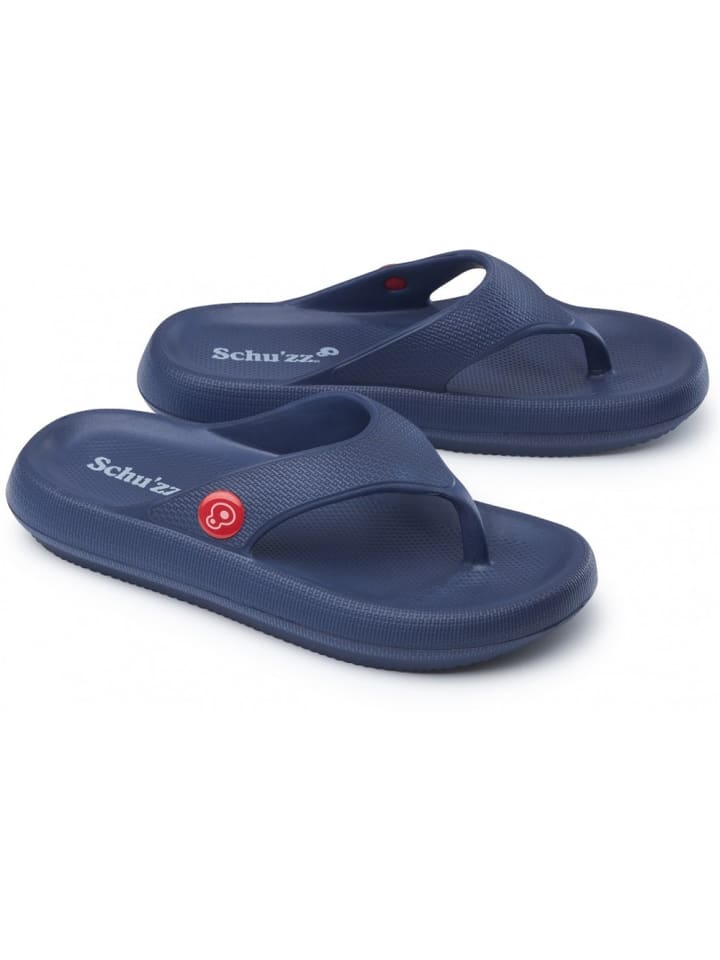 Badeschuh "Flip Flop Homme" in Blau
