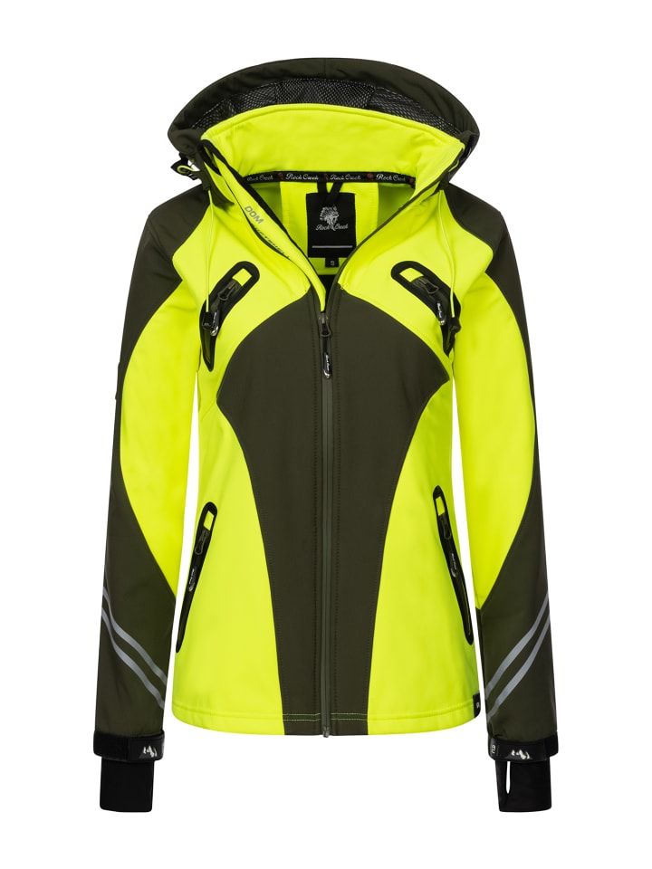 Softshelljacke in Khaki