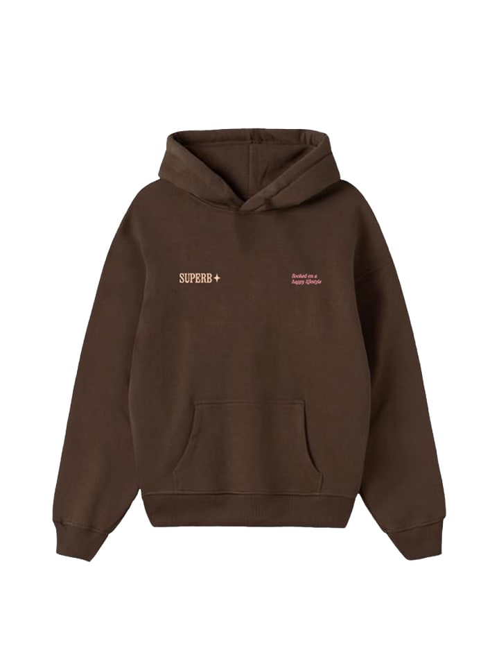 Hoodie in Brown