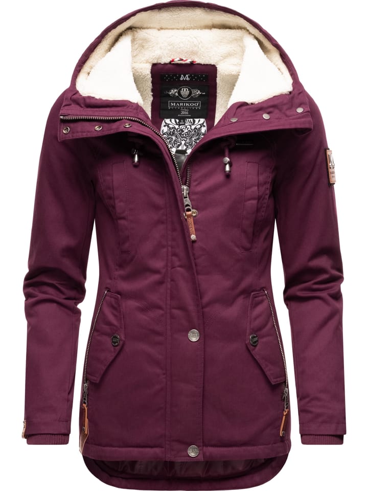 Winterjacke Bikoo in Wine