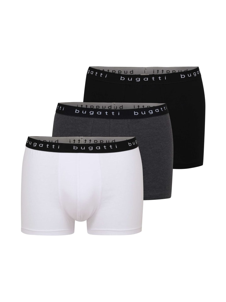 Pants 3Er Pack in grau-mittel-melange