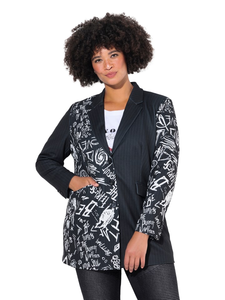 Blazer in schwarz