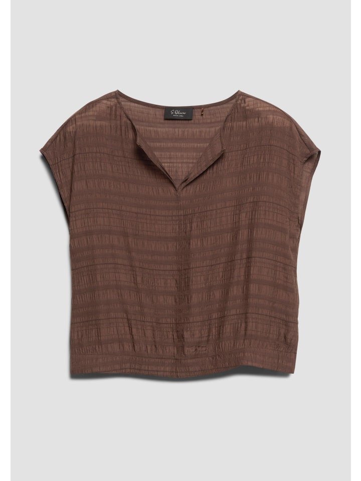 Bluse  in  8840_mokka
