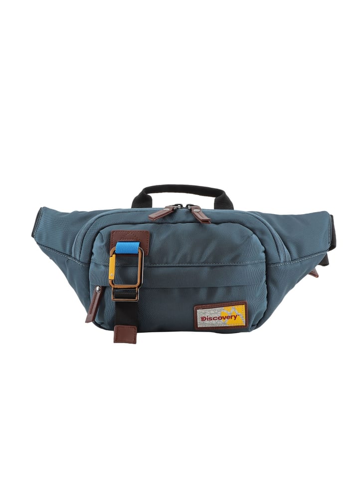 Discovery ICON RPET POLYESTER Waist Bag D00716 40 steel blue