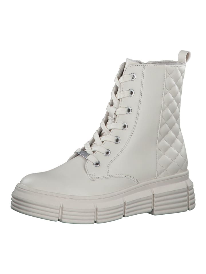 Stiefelette Cream