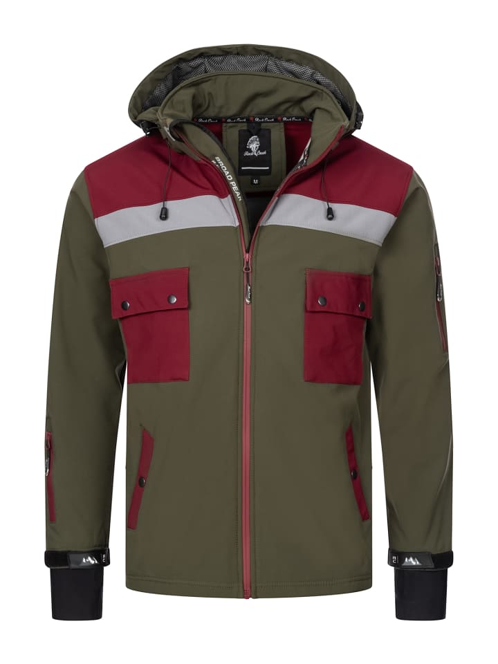 Jacke in Khaki