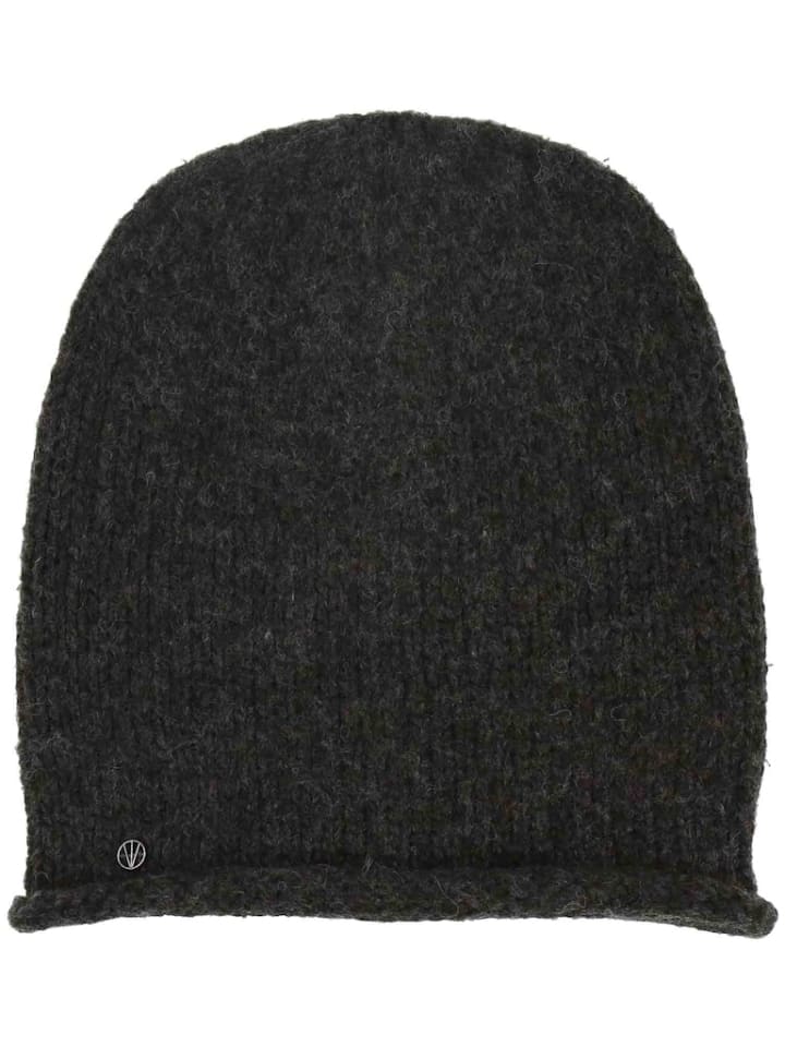 Strickmütze in grau