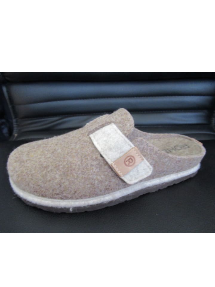Hausschuh Meran in Beige