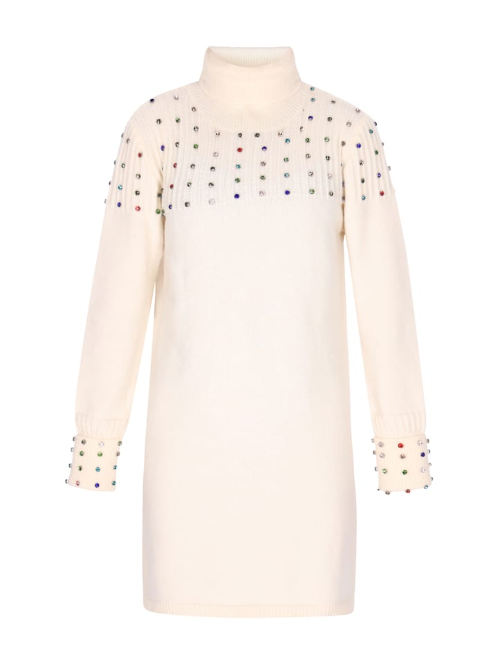 Damen Kleid in Wollweiss