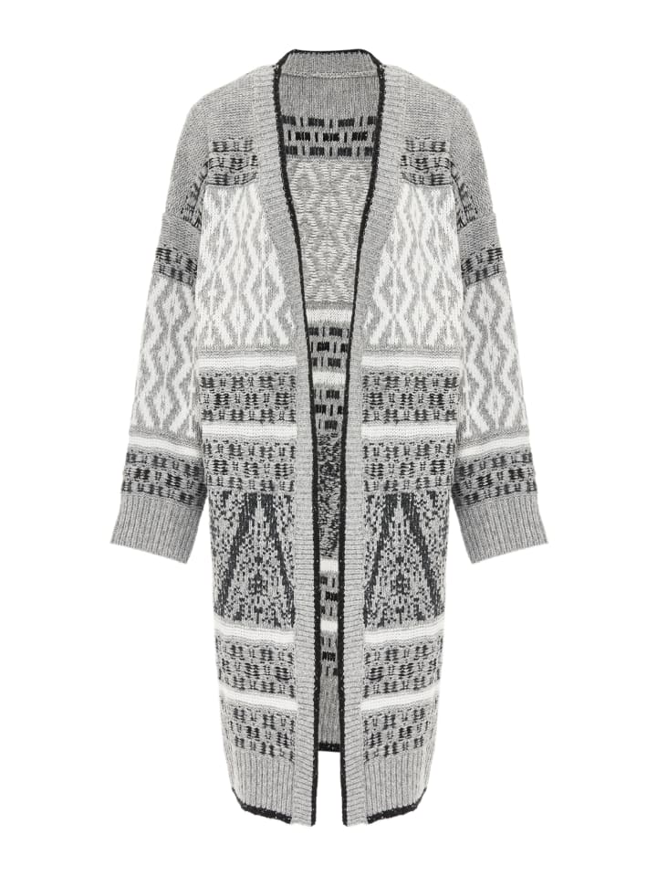 Damen Strickjacke in Grau