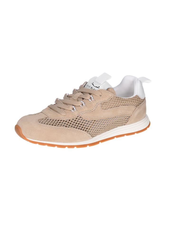Schnürschuh in beige
