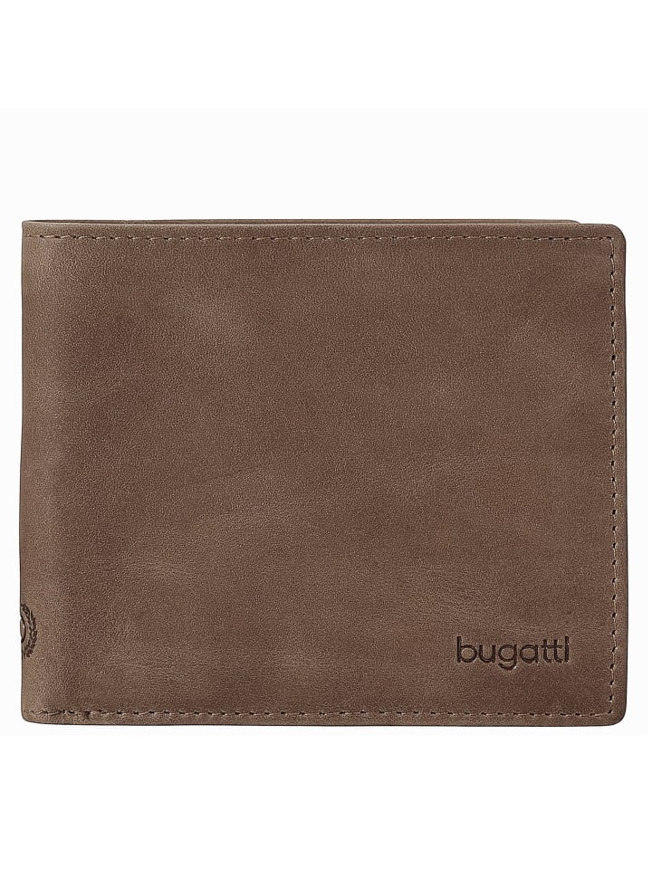 Volo Geldbörse Leder 11 cm braun